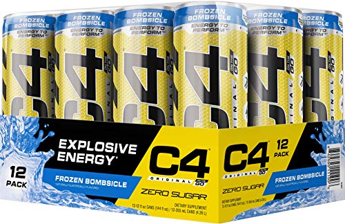 C4 Original Sugar Free Energy Drink Frozen Bombsicle - Image 2
