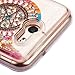 Wydan Case for Samsung Galaxy J7 Sky Pro, Perx, J7 V, J7 Prime, Halo, J7 2017 - Slim Hybrid Liquid Bling Glitter Sparkle Quicksand Waterfall Shockproof TPU Phone Cover - Dreamcatcher