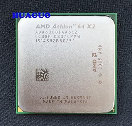 Amazon Com Amd Athlon 64 X2 6000 3 Ghz Dual Core Cpu Processor Ada6000iaa6cz Socket Am2 2mb w Computers Accessories