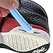 Home-X - Double Sided Tennis Sneaker Cleaner Brush, 3 in 1 Multi-Brush Tool Quickly Deep Cleans to Keep Your Favorite Shoes Looking Fresh & Brand New