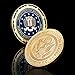 FBI & CIA Challenge Coin Set - 2 Brilliant Coins - Gold Plated Stunning Detailing on Coins