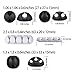 Avantree 15 Pack Long Lasting Cable Clips, Desktop Cord Holder & Hook, Charging Power Cable Drop, Adhesive Wire Organizer & Management System for TV PC Laptop Home Office Nightstand Desk - CLIP02