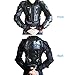 Goldfox Men's Motorbike Motorcycle Protective Body Armour Armor Jacket Guard Bike Bicycle Cycling Riding Biker Motocross Gear Black (Large)