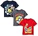 Pokemon Little Boys 3 Pack Tee Bundle, Red/Silver/Navy,S - 4