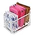 ARAD Crystal Clear Restaurant Style Acrylic Sweetener, Sugar, Sweet ‘N Low Holder 24 Packet Capacity