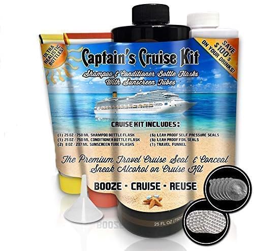 Amazon Com Captain S Cruise Kit With Shampoo Conditioner Bottle
