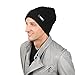 Balaclava Ski Mask 2 Pcs - Windproof Warmer Fleece Adjustable Winter Mask for Men Women Black