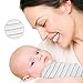 Brooklyn Bamboo | Swaddle Receiving Blankets | Extremely Soft Swaddling Blankets | Organic & Hypoallergenic | Unisex Infant & Toddler Layette | 3 Pack Assorted Pattern Set