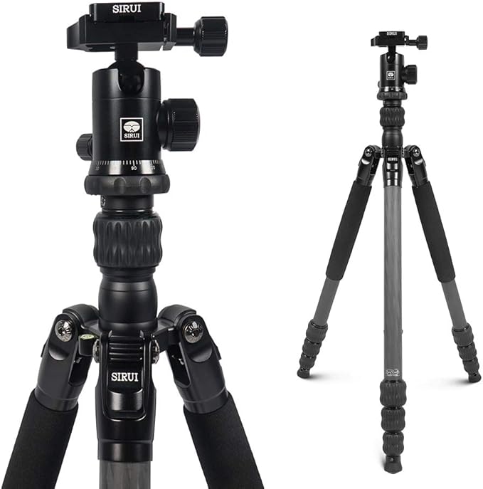Sirui Compact Traveler 7C Tripod 65.55 inches Lightweight Carbon Fiber