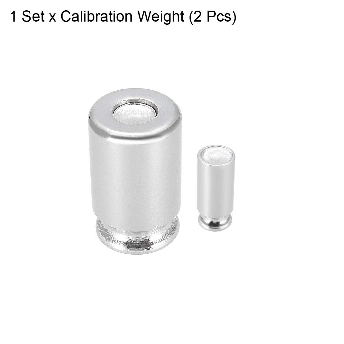 sourcing map Calibration Weight Set 5g 50g M1 Precision Chrome Plated Steel for Digital Balance Scales - Image 5