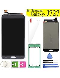 Samsung Galaxy J727 LCD Pantalla Reemplazo táctil Digitalizador Asamblea 5.5 "para J7 Prime 2017 J727U SM J727T SM J727T1 J727R4 J727V J727P Sky Pro SM J727A SM J727VL J7 2017 Perx J727PZKASPR (Gris)