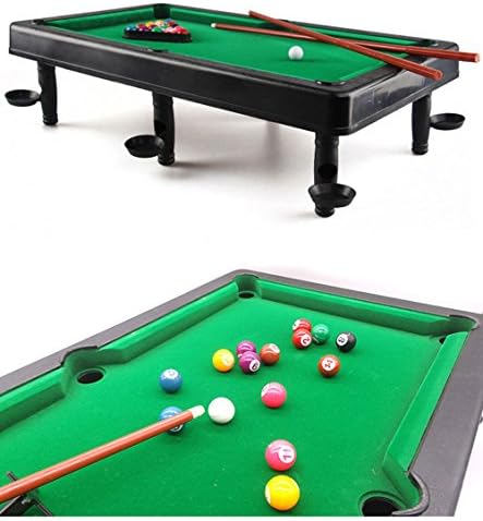 ミニ卓上プール大きな55l32w18h Cm家庭折りたたみミニビリヤードおもちゃ親子の対話型ゲーム