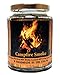 Scented Jar Candle - Highly Scented - Made with Plant Based Wax - Handmade in The USA - Candeo Candle (Campfire Classic, Large Jar)