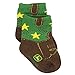 KISKJD-JDKIT127-12-24M John Deere Baby Boys 5 pack Crew Socks (12-24 Months, Tractor Farm Green)