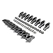 Assault Racing Products 45417716LN Big Block Chevy 396 454 Steel Roller Tip Rocker Arms 1.7 Ratio 7/16 Lock Nuts