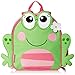 Stephen Joseph Girls' Mini Sidekick Backpack, Frog, One Size