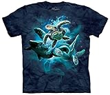 Sea Turtle Collage T-Shirt Size XXL