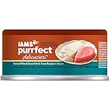 IAMS PURRFECT DELICACIES Flaked Oceanfish and Tuna Recipe Canned Cat Food 2.47 oz. (Pack of 24)