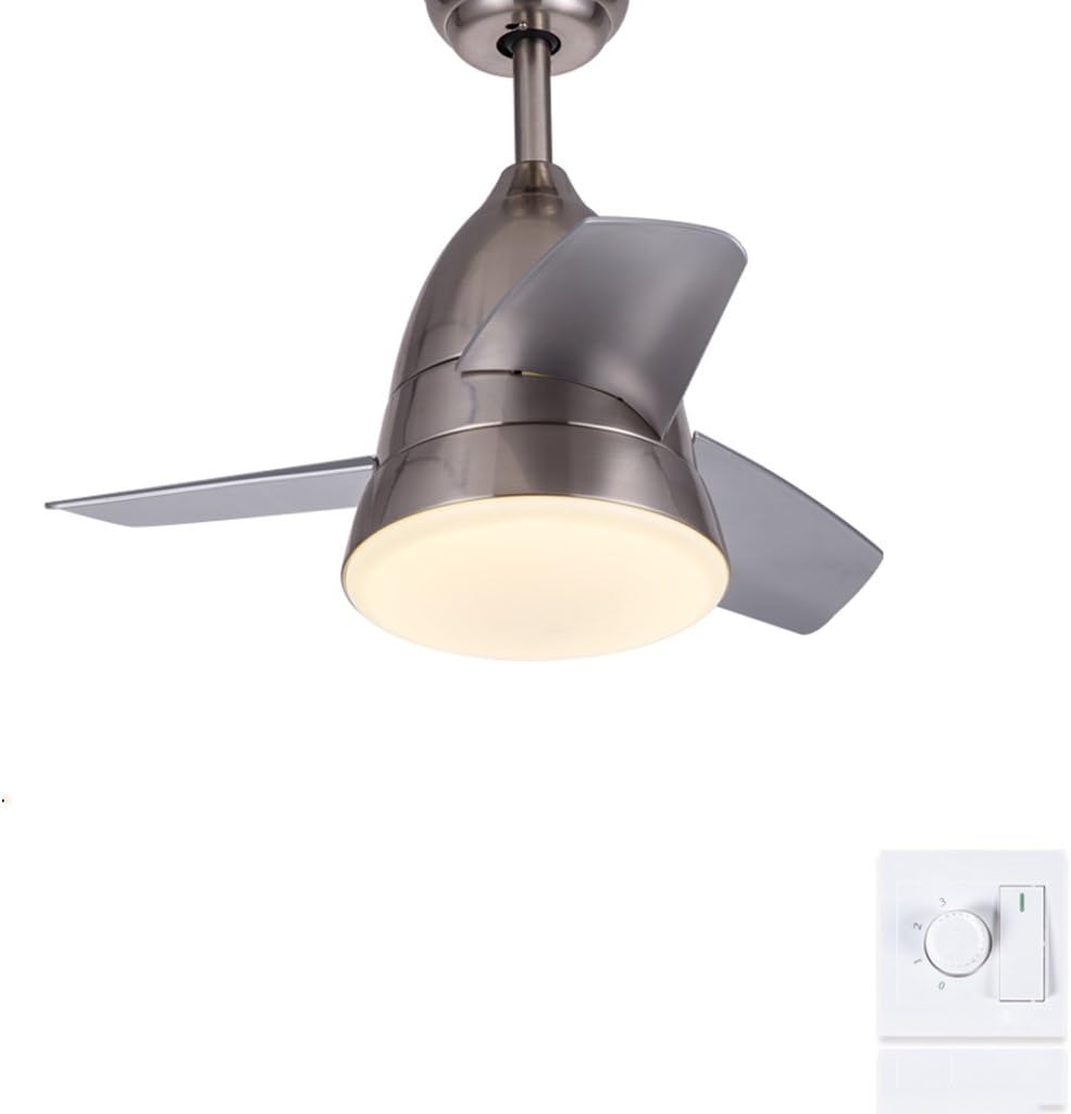 Children Living Room Dining Room Chandelier with a Fan Fan Light Minimalist led Ceiling Fan Light Mini Bee [Energy Class A+]