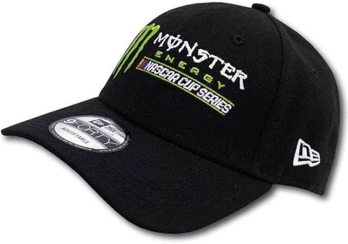 Amazon New Era ニューエラ Monster Energy Nascar Cup Series Strapback Cap モンスターエナジー キャップ 黒 並行輸入品 キャップ 通販