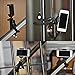 DAISEN Octopus Style Portable and adjustable Tripod Stand Holder for iPhone, Cellphone ,Camera with Universal Clip and Remote (Black)