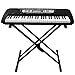 RockJam 54-Key Portable Keyboard with Rockjam Xfinity Heavy Duty Piano Stand