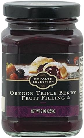 Private Selection Triple Berry Fruit Filling 9 oz (Pack of 3)