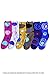 Basico -Valentine's Day Gift - Soft Warm Microfiber Fuzzy Winter Socks Crew 6 Pairs (Dots & Swirl C)