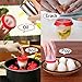 Egg Cooker-Silicone Egg Poachers for hard boiled eggs,Egg Cups AS SEEN ON TV,Hard&Soft Maker,Boil Eggs Without the Egg Shell (Pack of 6)