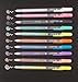 SAKURA 3D Soufflé Pen - 3-D Pen for Lettering, Drawing, Line Borders, Ornaments, & More - Opaque White and Pastel Ink Colors - 16 Pack