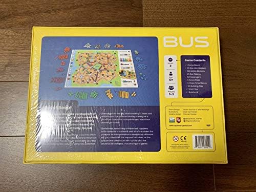 Amazon Co Jp バス Bus 日本語ルール付き ボードゲーム Hobby