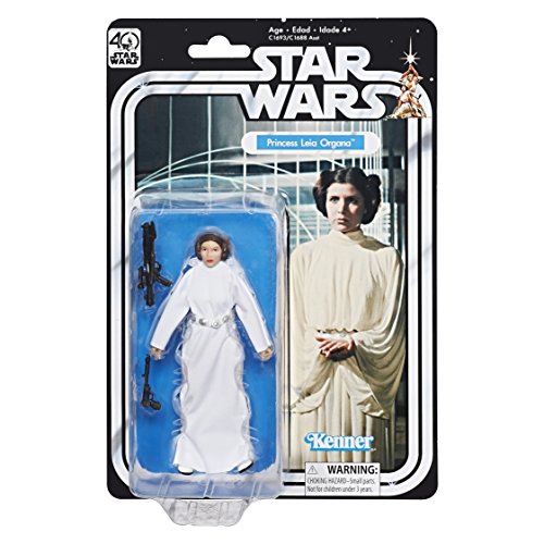 Star Wars The Black Series 40th Anniversary Princess Leia Organa 5.25 Inch Figure