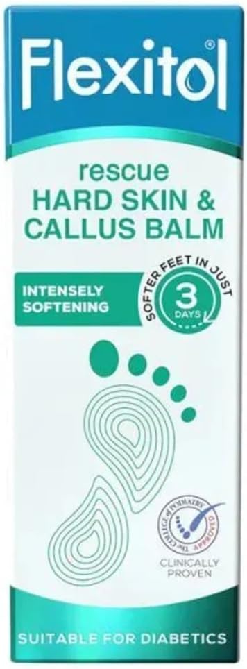 Flexitol Hard Skin Callus Balm 40g for Rough Dry Feet