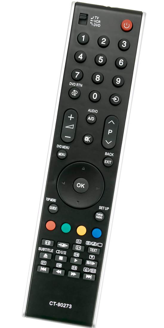 ALLIMITY CT-90273 Replace Remote Control fit for TOSHIBA 32C3030D 32C3030DB 32C3030DG 37C3030D 37C3030DG 37X3030D 37X3030DB 37X3030DG 42C3030D 42C3030DB 42X3030D