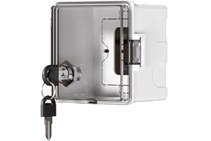 Outdoor Waterproof Socket Lock Box 86 Type PC Material Weatherproof Cover for Electric Vehicle Charging and Garden Power Outl