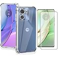 Capa Case Compatível Moto Edge 40 + Película De cerâmica 3D 9D Premium - Phone Palace