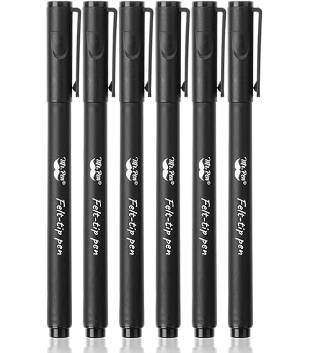 Snowman Premium Fineliner Zeichenstift – 0,1 Mm, Schwarz, Wasserbasierte Pigmenttinte | Für Zeichnen, Schreiben, Skizzieren