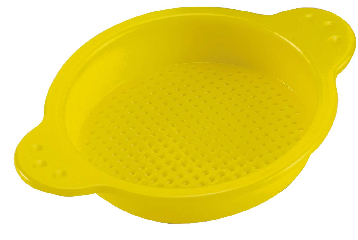 Hape Baby Sieve, Beach Toy/Sand Toy, Yellow, for Kids 18 Months and Up