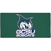 Georgia College GCSU Bobcats Logo Large Gaming Mouse Pad Desk Mat with Stitched Edges, Non-Slip Base for Gamer, Home and Office, 31.5 x 15.7