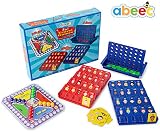 abeec 3 in 1 Travel Games - Pop And Hop Four To Score Whats Their Name view 3