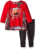 Sesame Street Baby Girls' Elmo 2-Piece