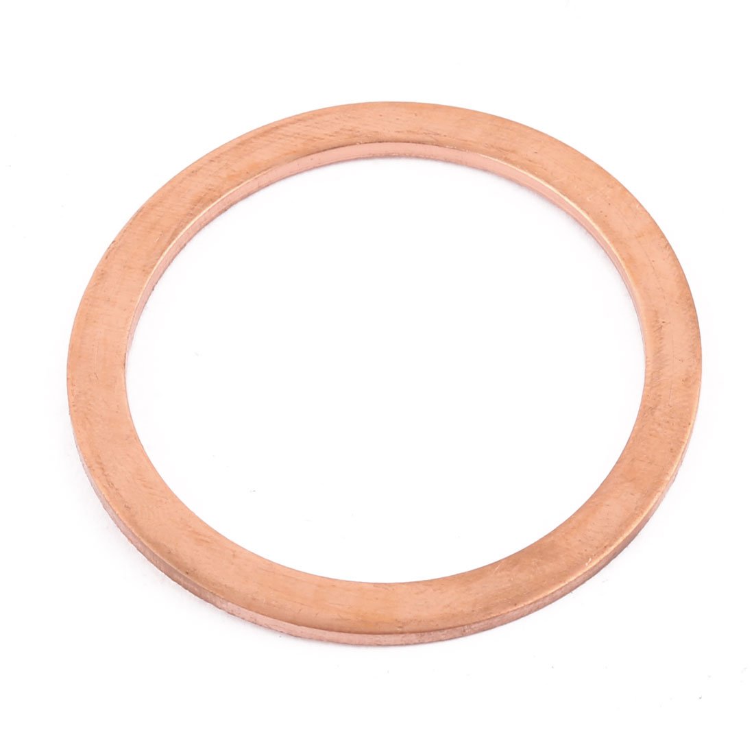 Sourcingmap 52mm x 42mm x 2mm Flat Ring Copper Crush Washer Sealing Gasket Fastener