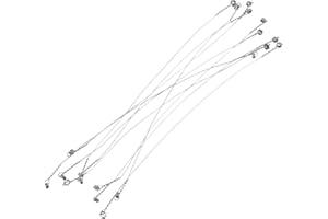 OUNONA 10pcs Stainless Steel Cheese Slicer Wire Replacement for 7 Inch Cheese Cutter Rack Kitchen Meat