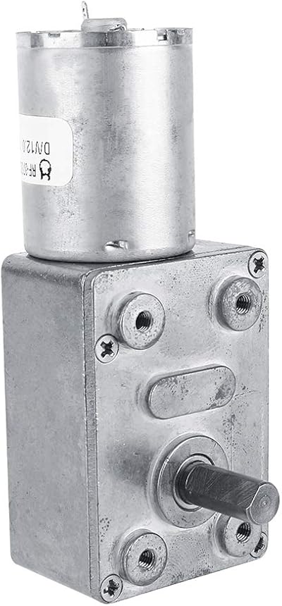Yosoo DC 12V Geared Motor High Torque 3 RPM 10KG.CM Load Door Opener Mini Engine
