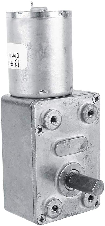 Yosoo DC 12V Geared Motor High Torque 3 RPM 10KG.CM Load Door Opener Mini Engine