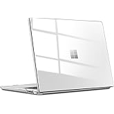 Slim Case for 13.5" Microsoft Surface Laptop 3/4/5 2022 2021 2019 Release with Metal Keyboard (Model: 1951/1868), PC Hard Shell Cover with Shockproof Protective Snap,Crystal Clear