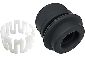 BOATSHIP 2PCS 54110-SH3-003 54115-SH3-000 54110SH3003 54115SH3000 Shift Lever M T Ball Seat Dust Seal Compatible with Honda Civic CRX Acura Integra MT