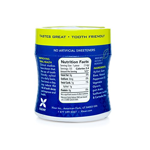 Spry Fresh Natural Xylitol Stronger Longer Chewing Gum Dental Defense