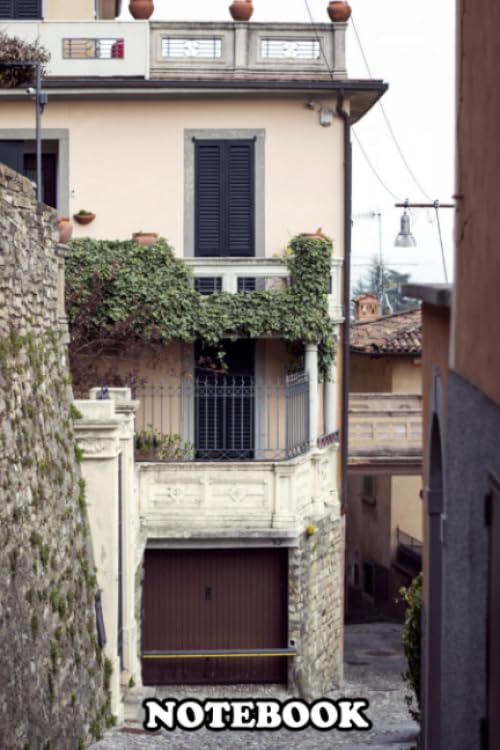 Notebook: Bergamo Italy , Journal for Writing, College Ruled Size 6" x 9", 110 Pages