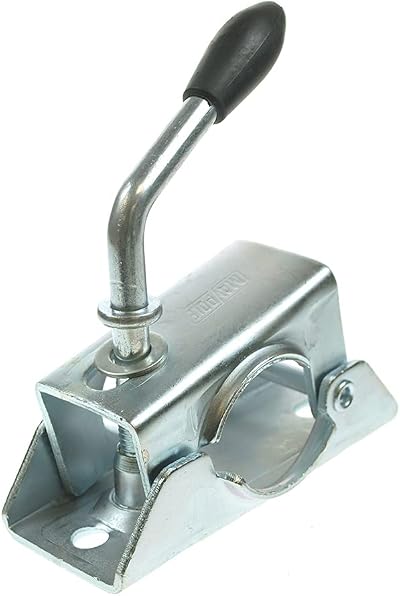 Maypole 48 mm Steel Split Clamp 105mm Mounting, M10 Bolt, Zinc Finish